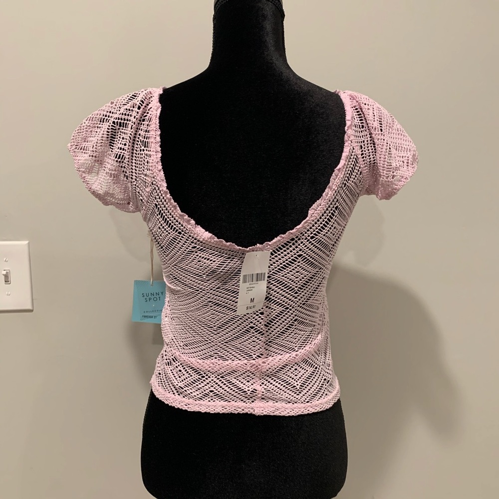 Forever 21 Mesh Top - Picture 2 of 3